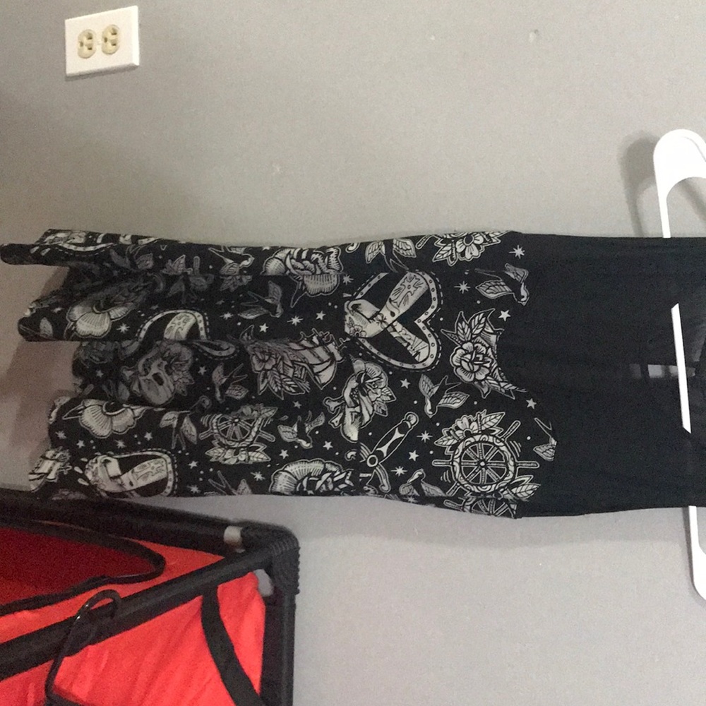 Tattoo style dress